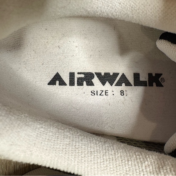 VINTAGE Y2K AIRWALK Sneakers Black & White Casual Sneakers Menโs Size 8.5 - Picture 8 of 14